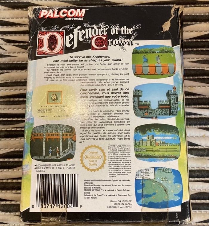 Jeu Nintendo NES Defender of the crown - photo numéro 3