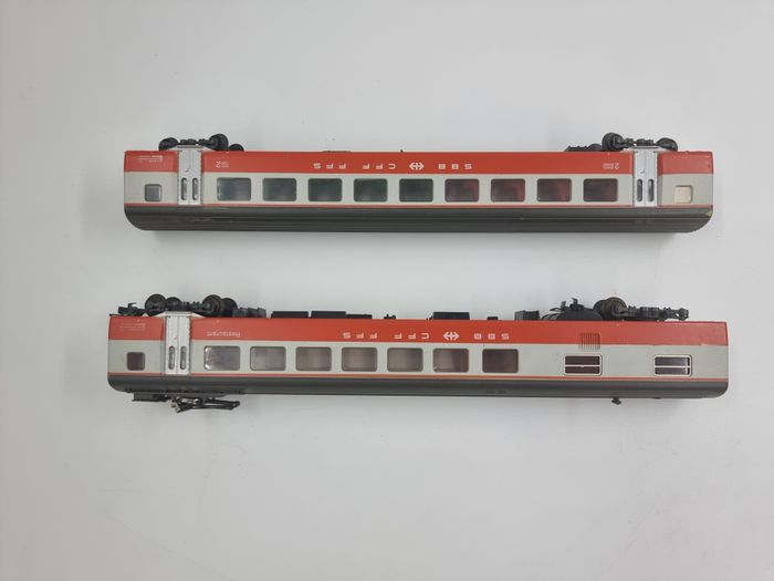 Lot de 5 wagons de trains miniatures SBB CFF FFS - photo numéro 6