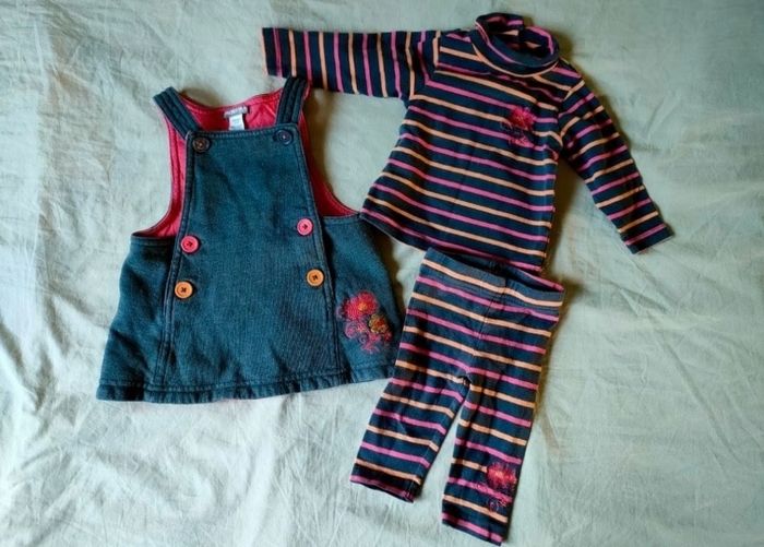 Lot vêtements bébé fille 6 mois - photo numéro 8