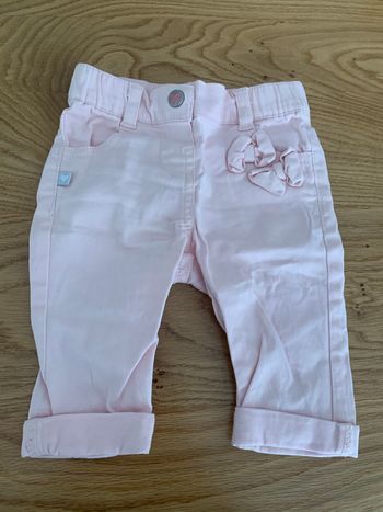 Pantalon rose poudré