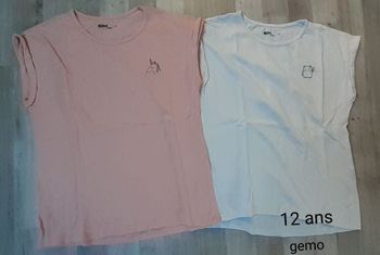 Lot tee-shirts fille