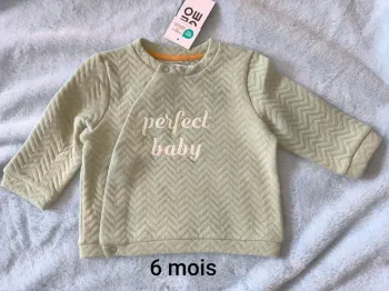 Gilet vert d'eau 6 mois