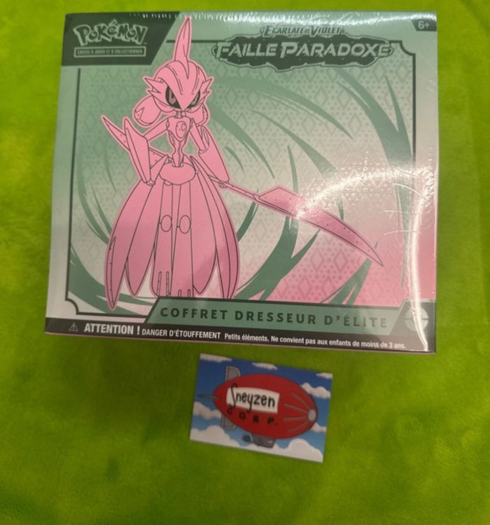 ETB Coffret Dresseur D'élite Faille Paradoxe Pokémon EV04 Neuf et Scellé