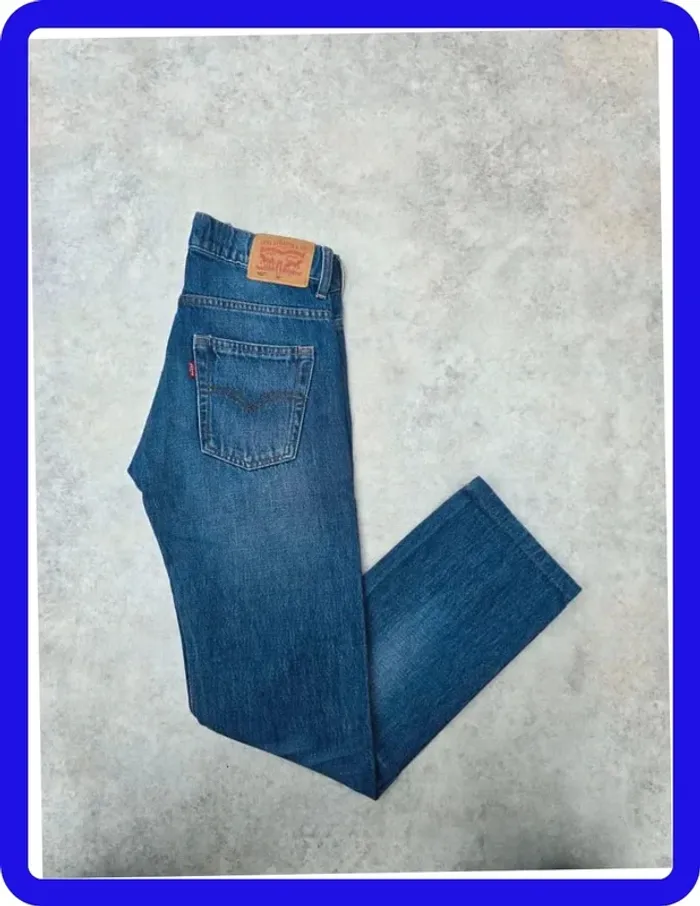 Jean Levi's 511 W24|FR34 coupe droite bleu Femme-Women pan64b