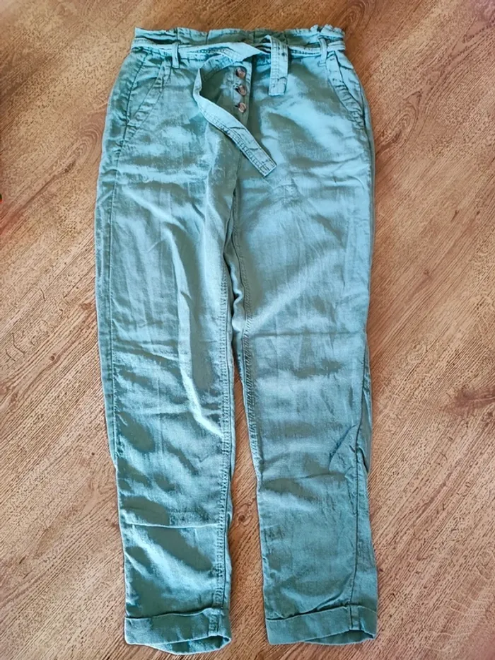 Pantalon taille haute taille S