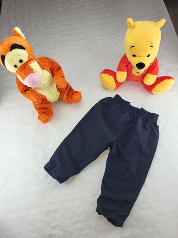Pantalon jogging noir taille 12mois 