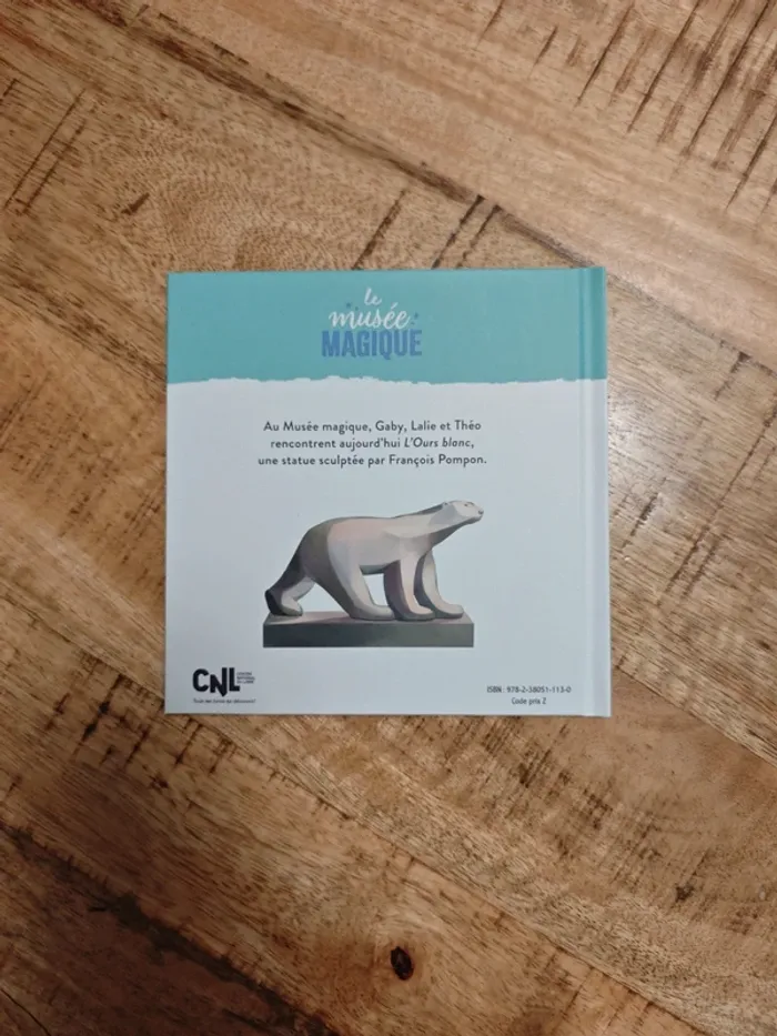 Livre McDo l'ours blanc - le musée magique - photo numéro 2