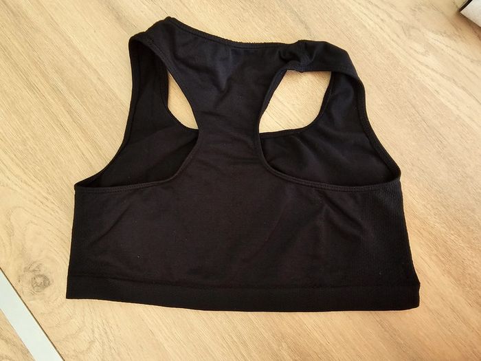 Brassière femme taille S noir - photo numéro 8