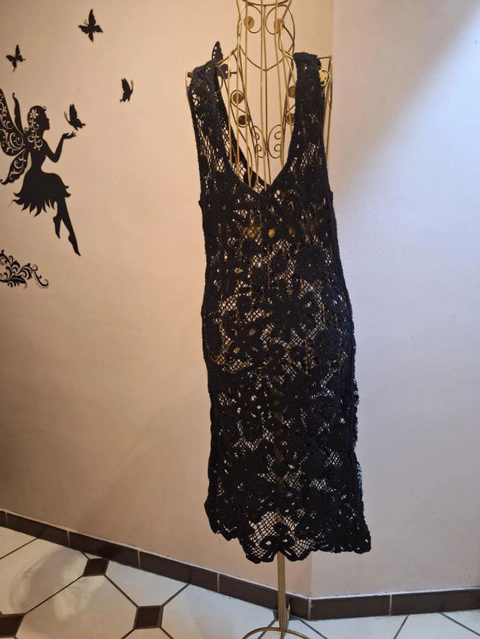 Robe en crochet & brodé - photo numéro 3
