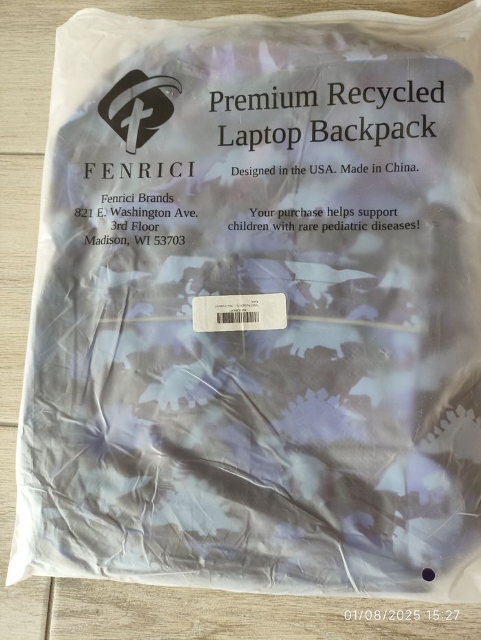 Sac a dos pour pc dinosaure - photo numéro 3