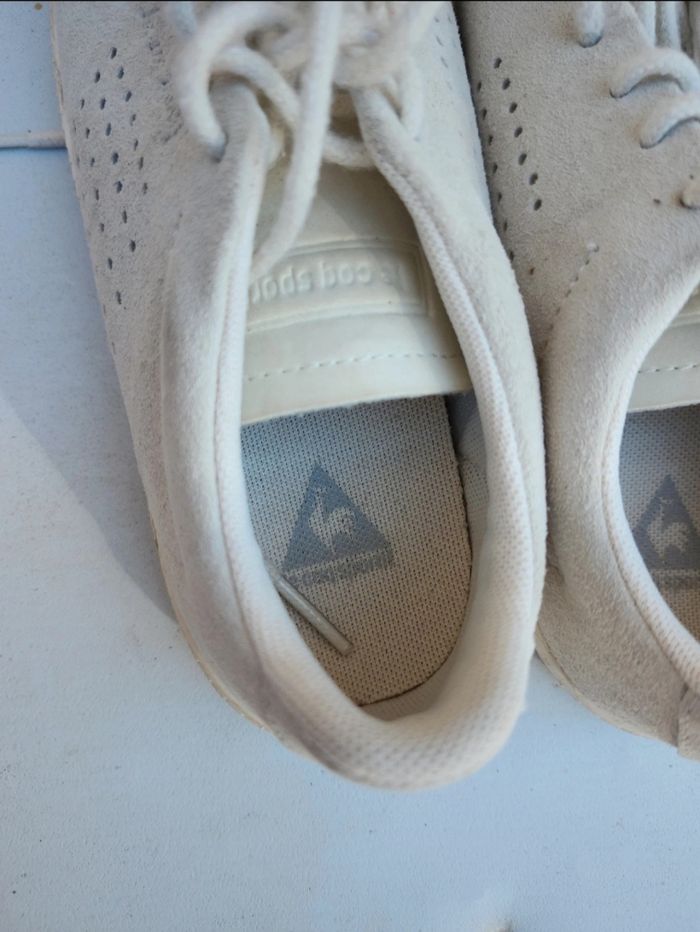 Chaussures à lacets le coq sportif taille 34 - photo numéro 3