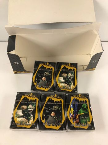 The nightmare before Christmas trading card game