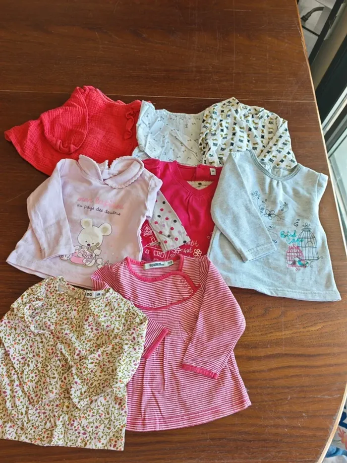 Lot n°6 : pul, gilet bébé 6 mois