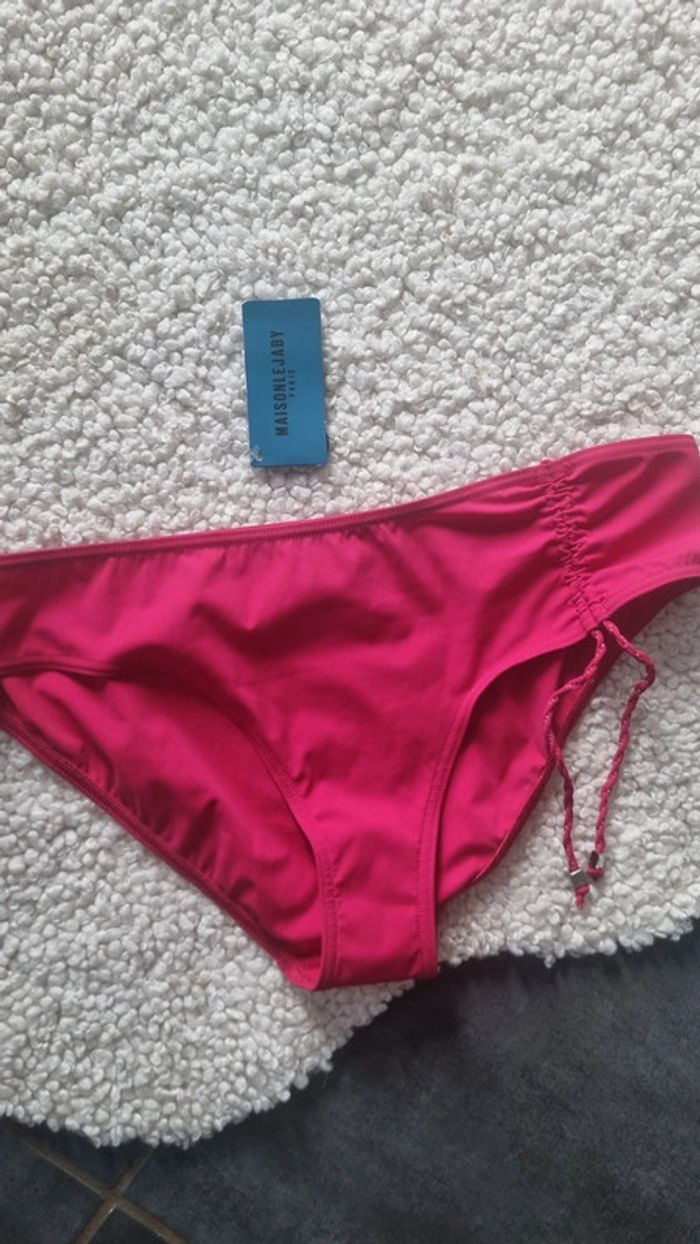 Maillot de bain bas femme rose Fushia  XL 44 46 Maison Lejaby - photo numéro 2