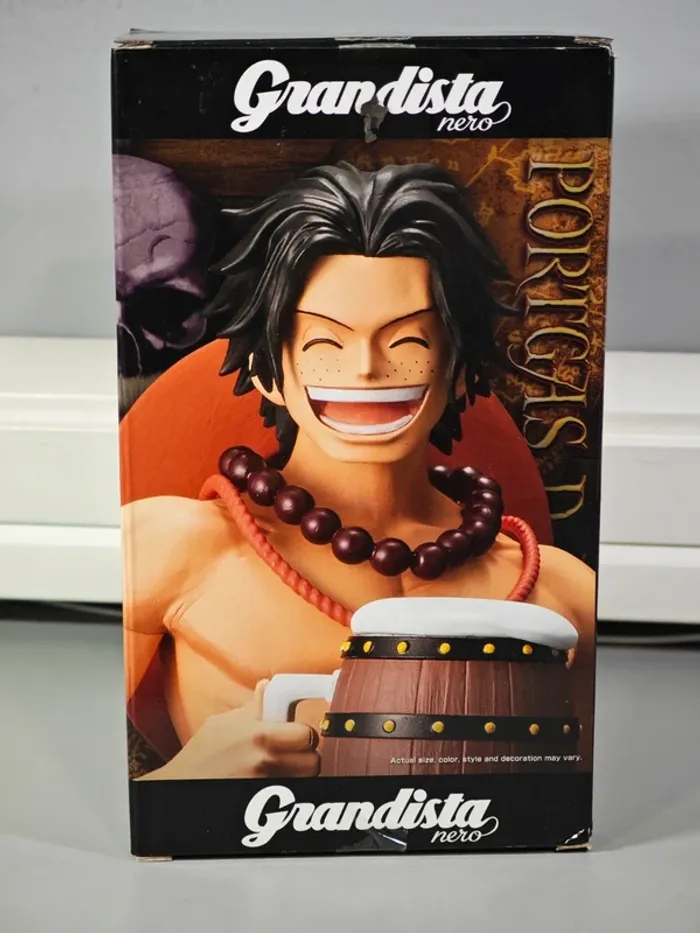 Figurine One Piece : Portgas D Ace Grandista Nero Banpresto 29cm avec boîte - photo numéro 11