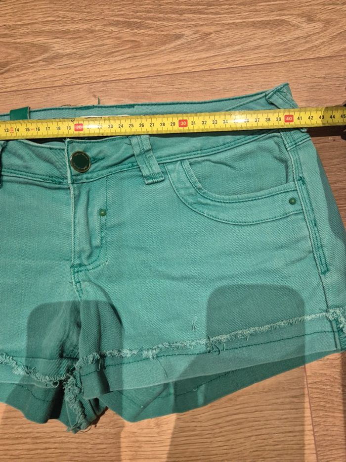Short en jeans vert 42 - photo numéro 8