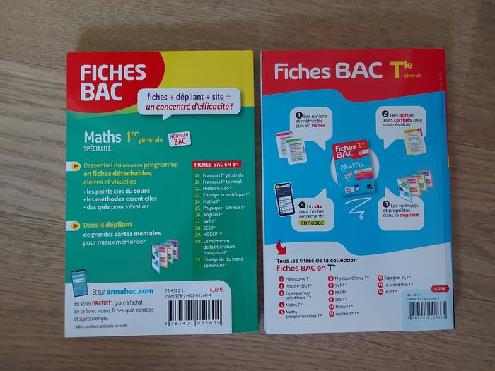 Fiches BAC - Maths Spécialité - 1re & Tle - photo numéro 2
