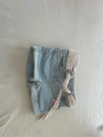 Short en jeans