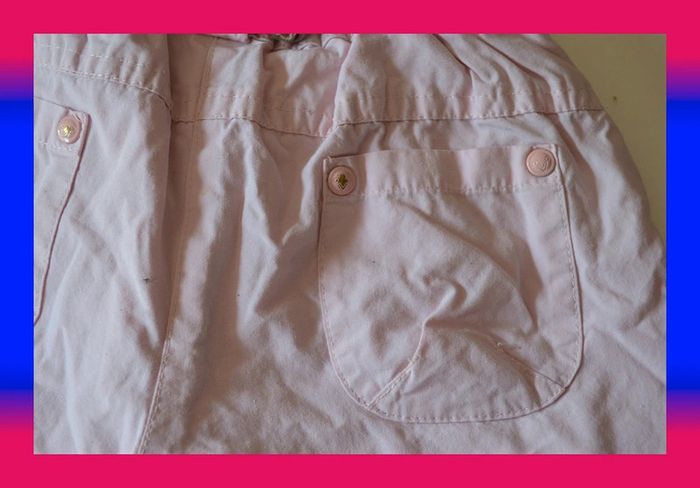 Pantacourt Vertbaudet rose taille 12-18 mois / 80 cm - photo numéro 4