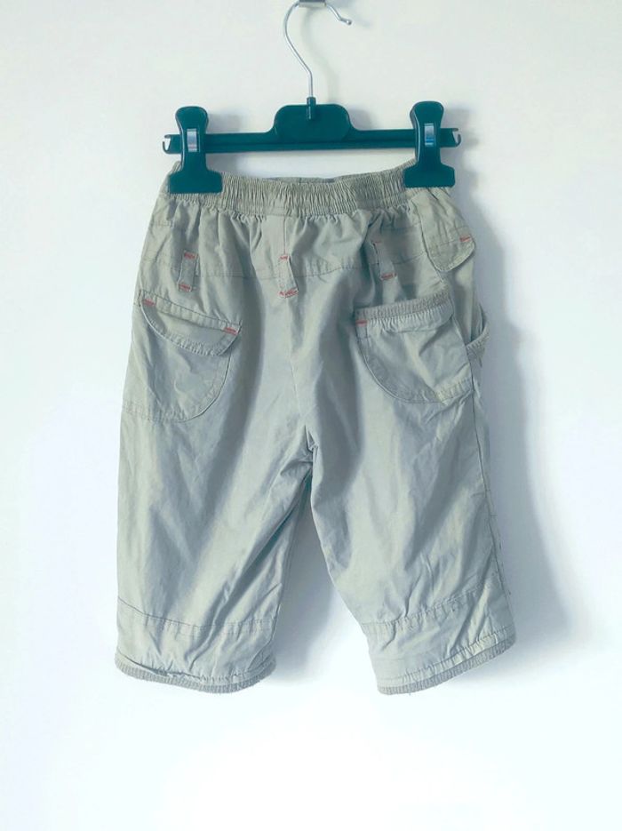 Pantalon bermuda vert clair Tissaia - photo numéro 4