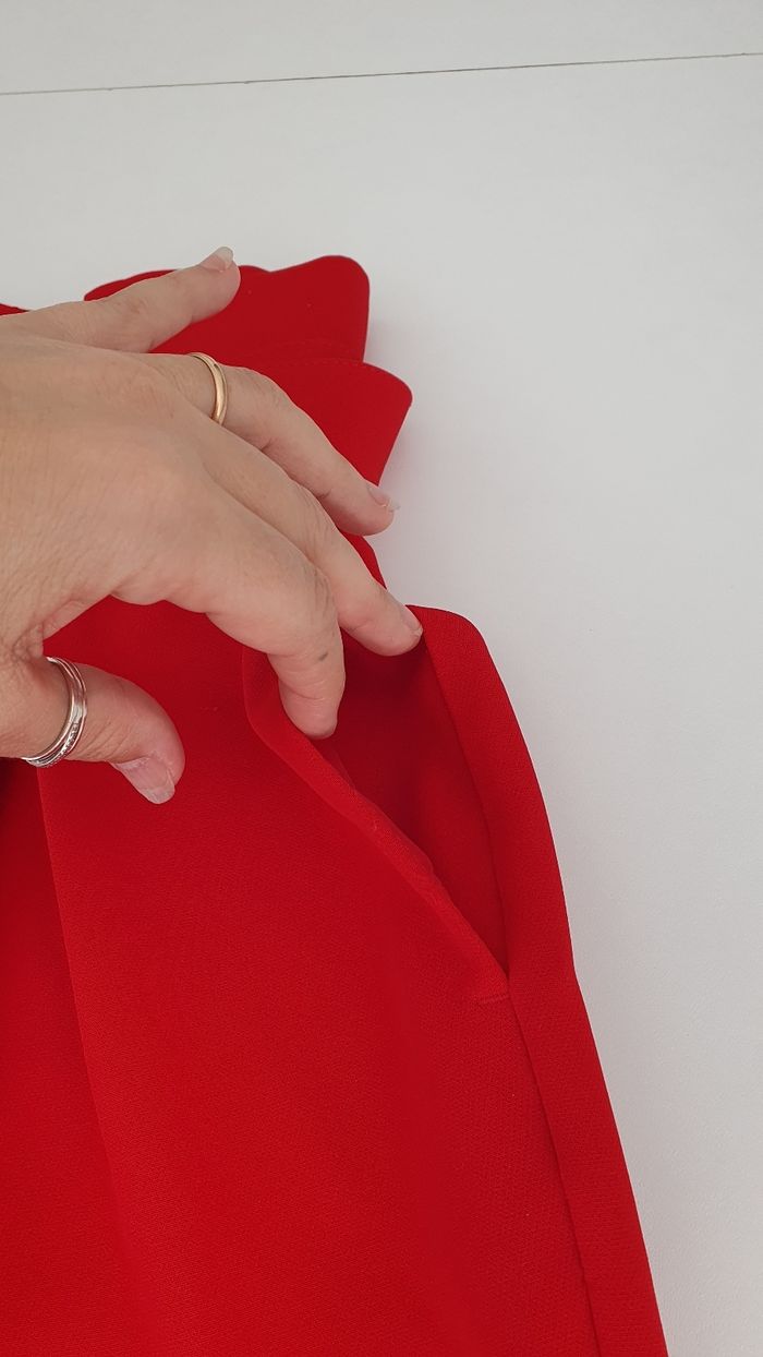 Pantalon rouge Etam en 36 - photo numéro 7