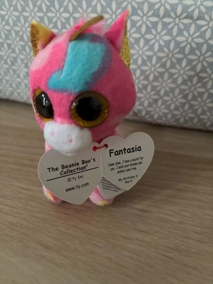 Porte-Clefs Fantasia La Licorne "The Beanie Boo's Collection" - photo numéro 3