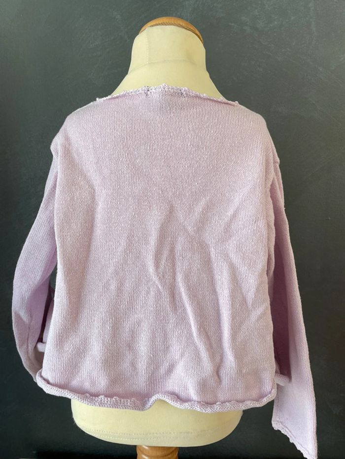 Gilet bébé cache cœur - photo numéro 2