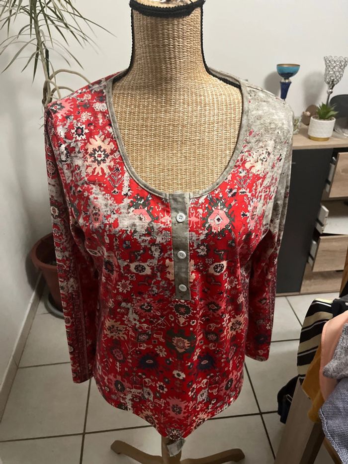 Blouse manches longues