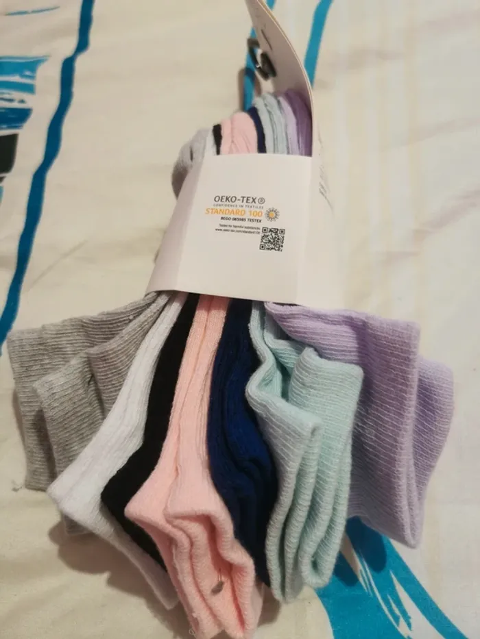 Lot de 7 paires de socquettes jennyfer  tailles unique - photo numéro 2