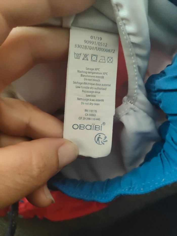 Short de bain obaibi 3 ans - photo numéro 5