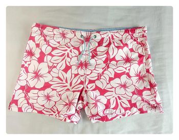 Maillot de bain Tommy Hilfiger rouge et blanc L