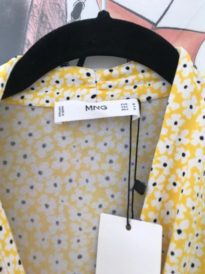 Robe à fleurs Mango M neuve - photo numéro 5