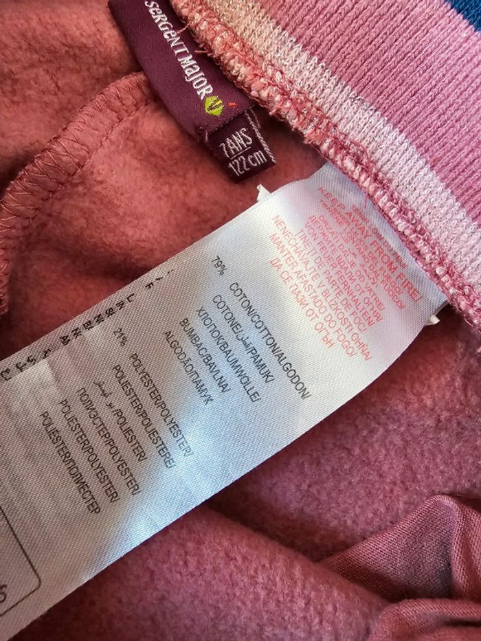 Pantalon jogging rose sergent major - photo numéro 5