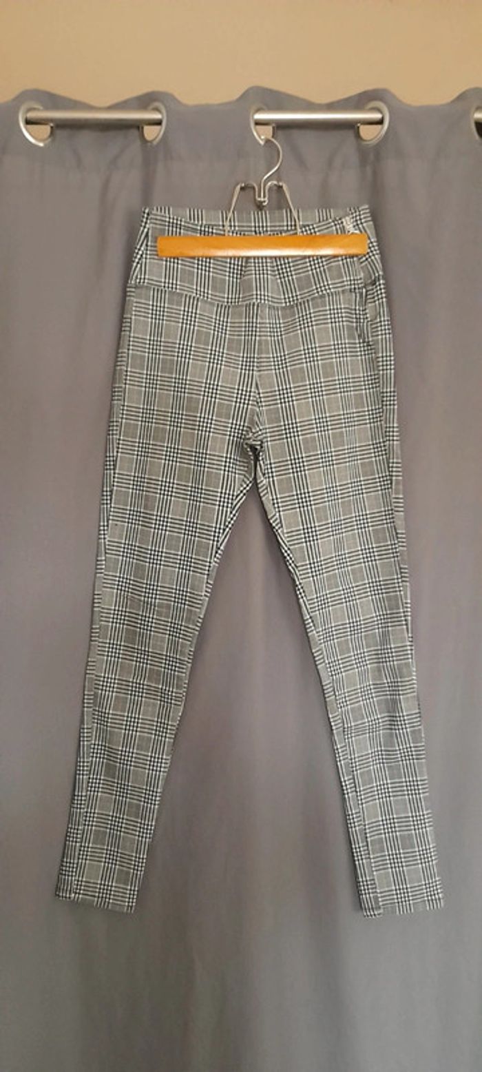 Pantalon imprimé prince de Galles - photo numéro 2