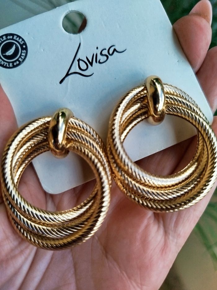 Grosses Boucles d'oreilles LOVISA - photo numéro 8
