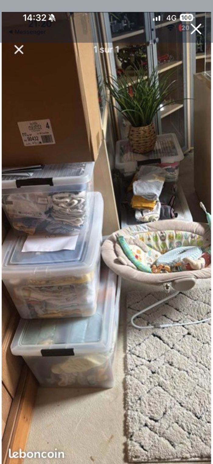 Lot de vêtements bébé garçon. 3 mois