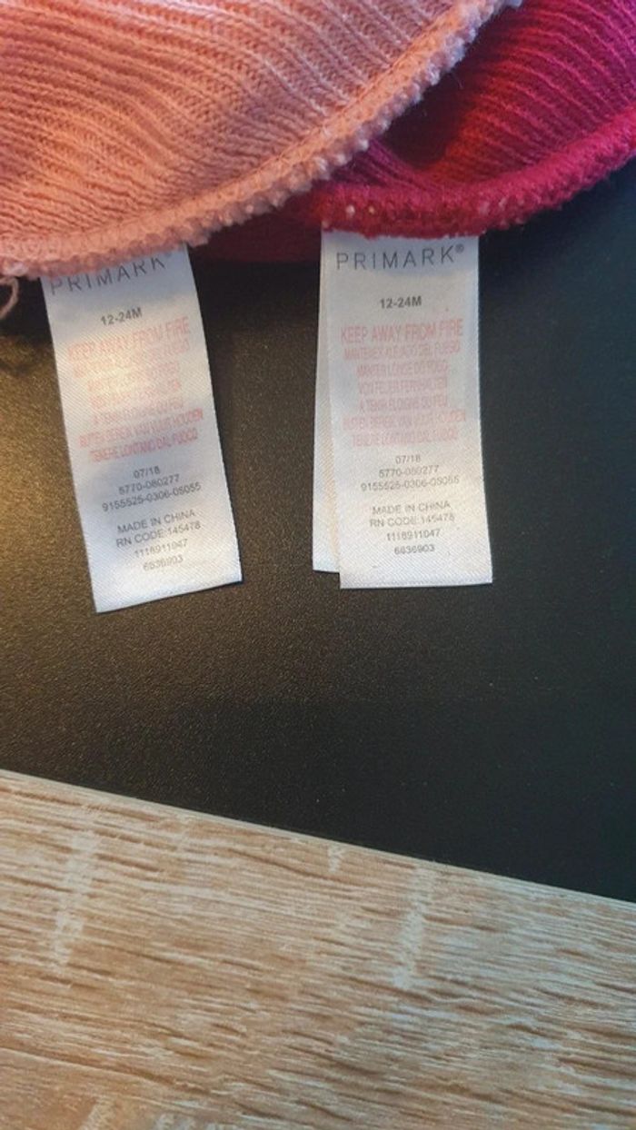 Lot de 2 bonnets 12-24 mois - photo numéro 4