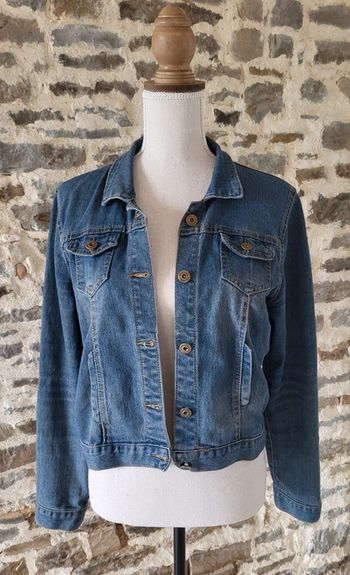 Veste en jean bleue La Redoute Taille 36 38