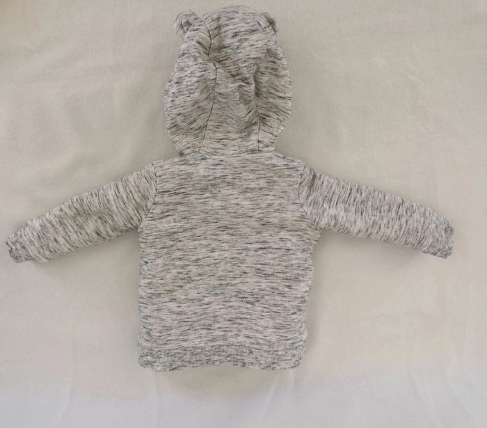 Veste sweat 👣 zippée, hema, 6mois - photo numéro 5