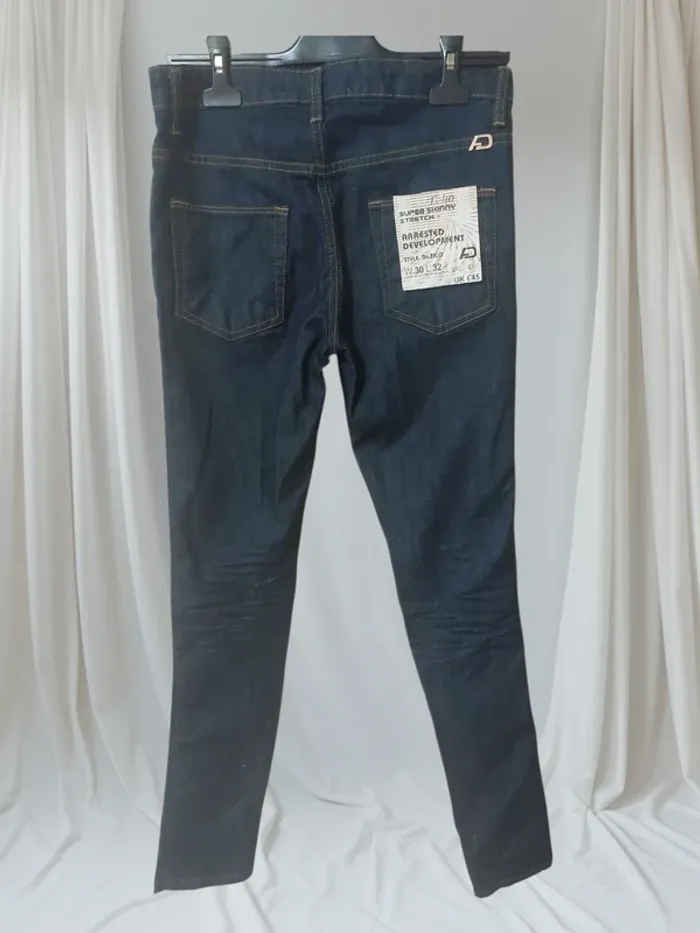 Jean super skinny homme T .W30 L32 (40) - photo numéro 2