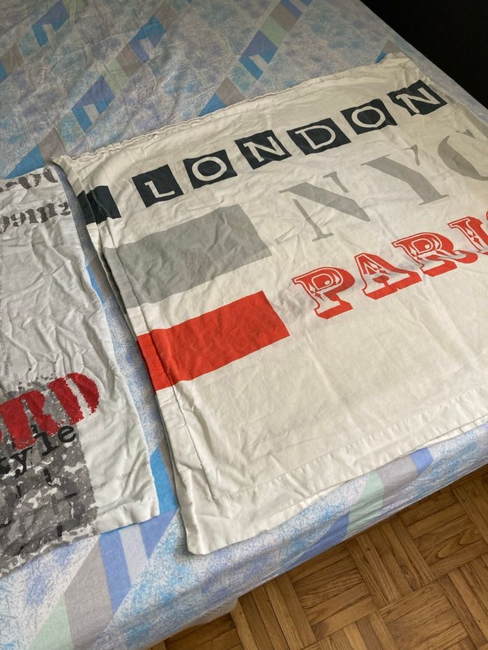 Lot 2 taies d oreillers - photo numéro 2