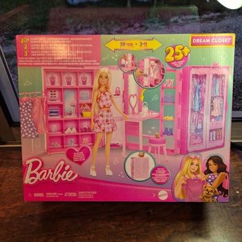 Dressing De Rêve Barbie 90cm :  Coffret neuf