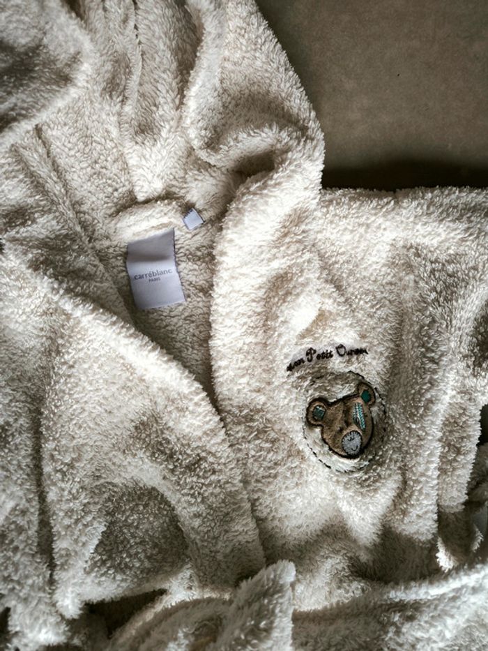 Peignoir 2 ans ourson - photo numéro 2