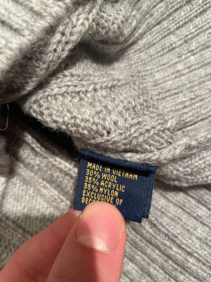 Gilet torsadé Ralph Lauren - photo numéro 3