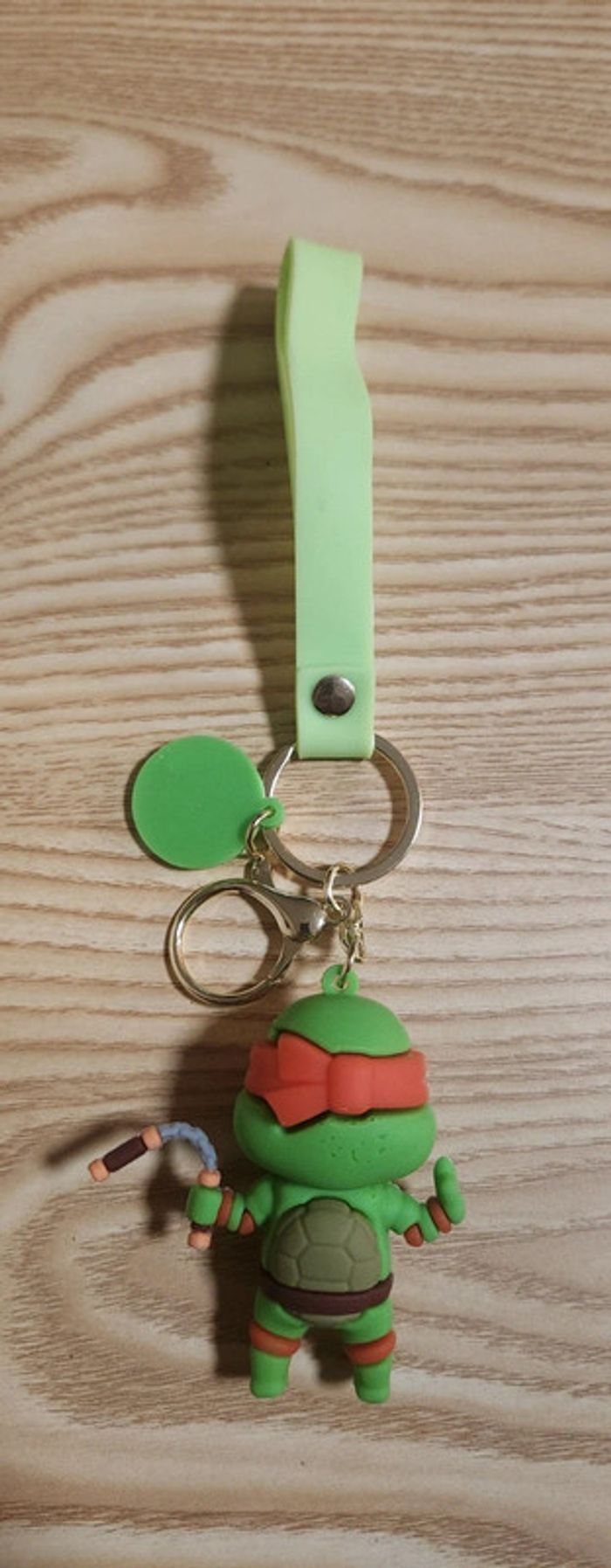 Porte-clés Tortue ninja Michelangelo neuf - photo numéro 2