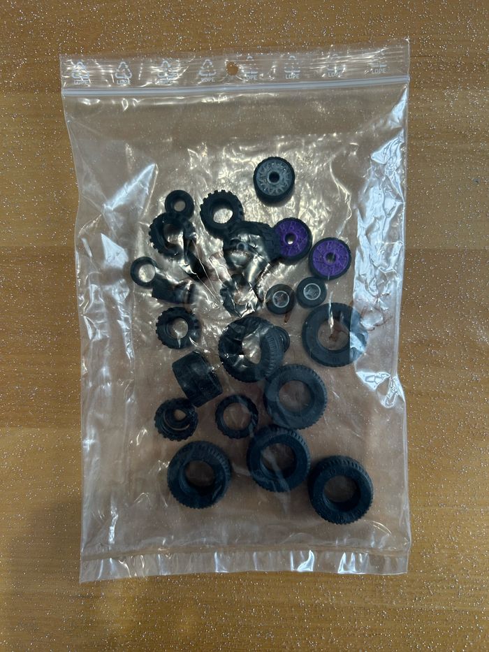 Roues de type lego en vrac 79 grammes - photo numéro 3