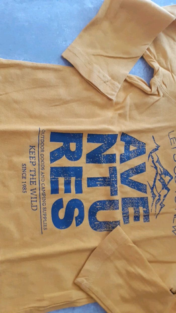 Tee-shirt jaune - photo numéro 5