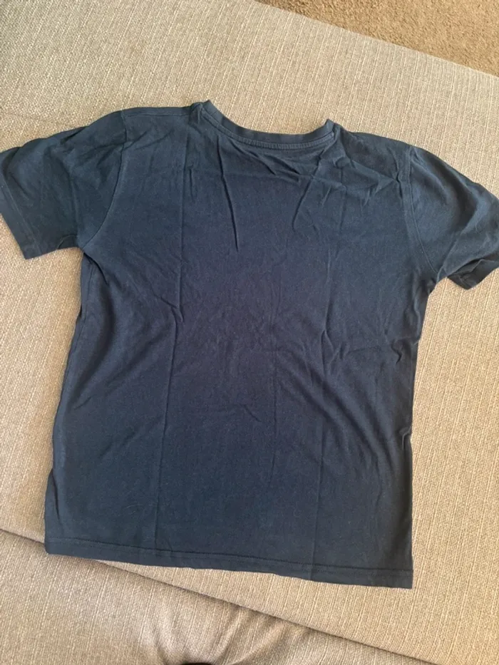 T shirt bleu marine 12 ans - photo numéro 3