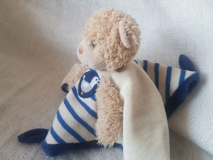 Doudou plat ourson Pommette - photo numéro 3