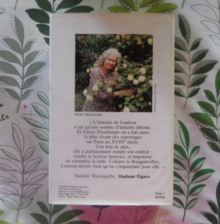 Louison ou l'heure exquise de Fanny Deschamps Ed. France Loisirs - photo numéro 2